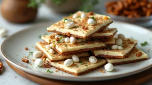 The Sweetest Holiday Bark: Mini Eggs White Chocolate Pretzels Bark (Make It in 15 Min!)