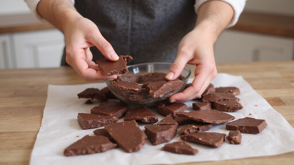 The Sweetest Holiday Bark: Mini Eggs White Chocolate Pretzels Bark (Make It in 15 Min!) - Step 7: Break Into Pieces