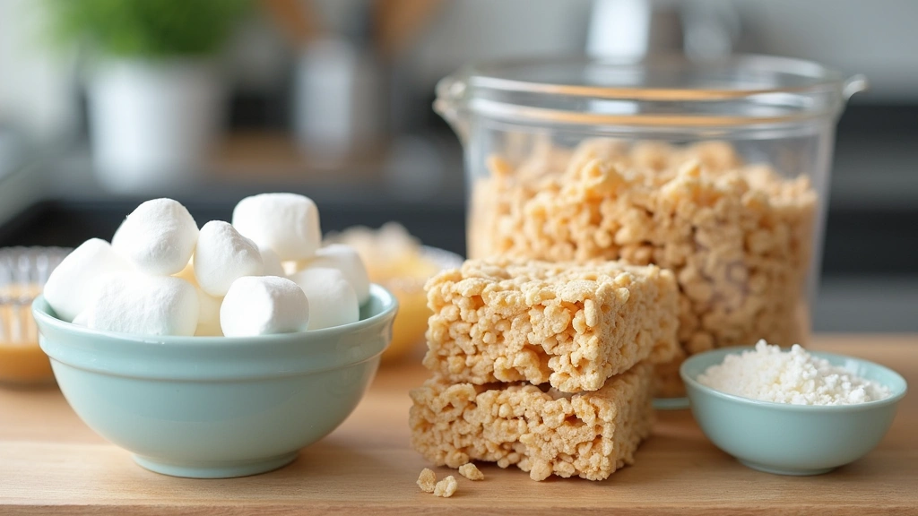 The Ultimate Holiday Dessert: Our Favorite Christmas Rice Krispie Treats - Step 1: Prepare Ingredients