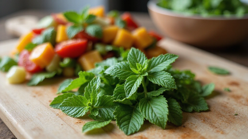 The Ultimate Summer Salad: Watermelon Blueberry Feta Salad (Sweet & Savory) - Step 6: Garnish the Salad