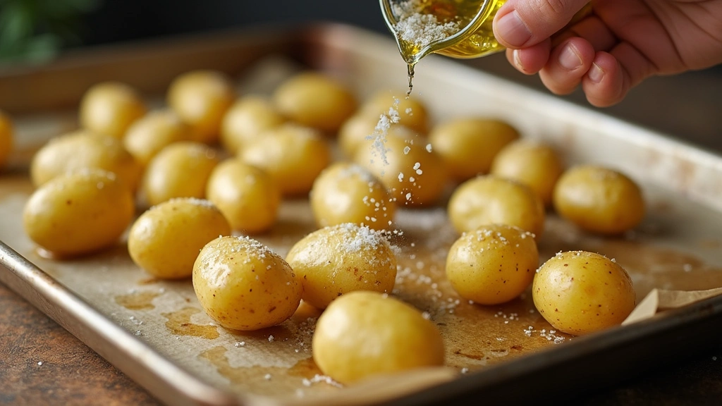 Ultimate Comfort: The Loaded Baked Potatoes with Bacon and Cheese Recipe You Deserve - Step 3: Season and Oil the Potatoes