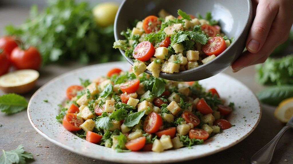 Unexpected Refreshment: The Bright and Crisp Apple Cucumber Salad - Step 7: Prepare for Serving