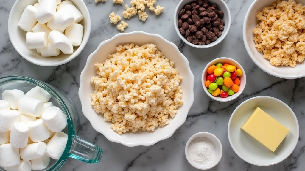 Winter Wonderland Treat: Easy Snowman Rice Krispie Treats (So Cute!) - Step 1: Prepare Ingredients
