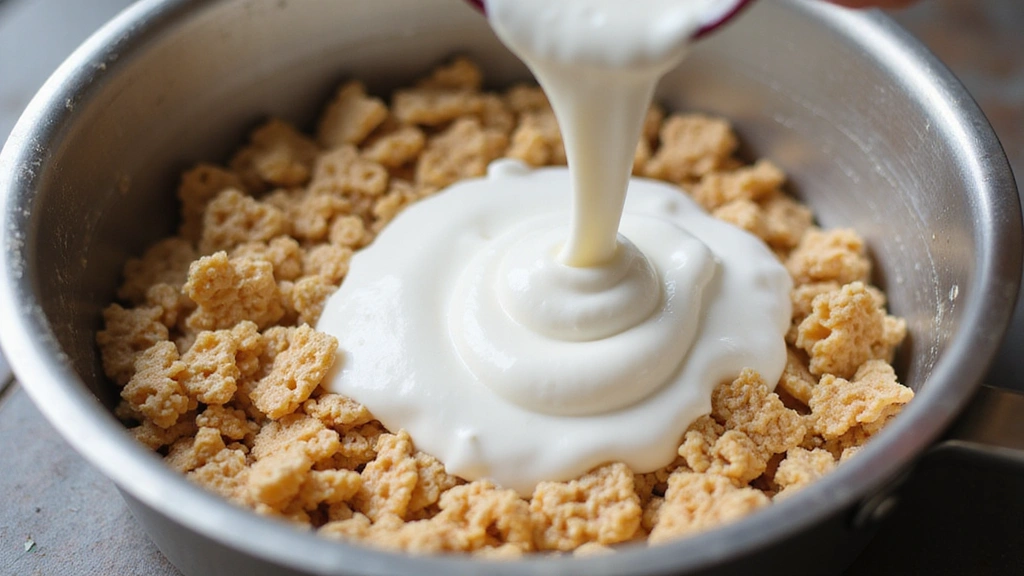 Winter Wonderland Treat: Easy Snowman Rice Krispie Treats (So Cute!) - Step 4: Incorporate Rice Krispies