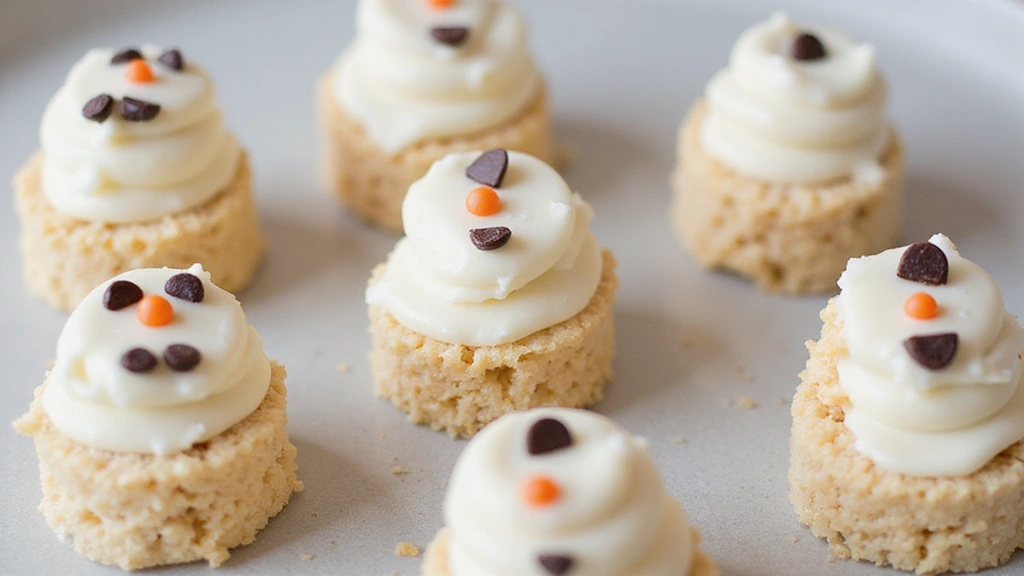 Winter Wonderland Treat: Easy Snowman Rice Krispie Treats (So Cute!) - Step 7: Decorate Snowmen