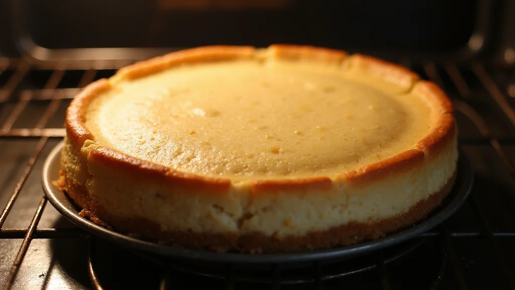 12 Creamy and Dreamy Christmas Recipes with Cream Cheese (Decadent Desserts & Dips) - Step 6: Bake the Cheesecake
