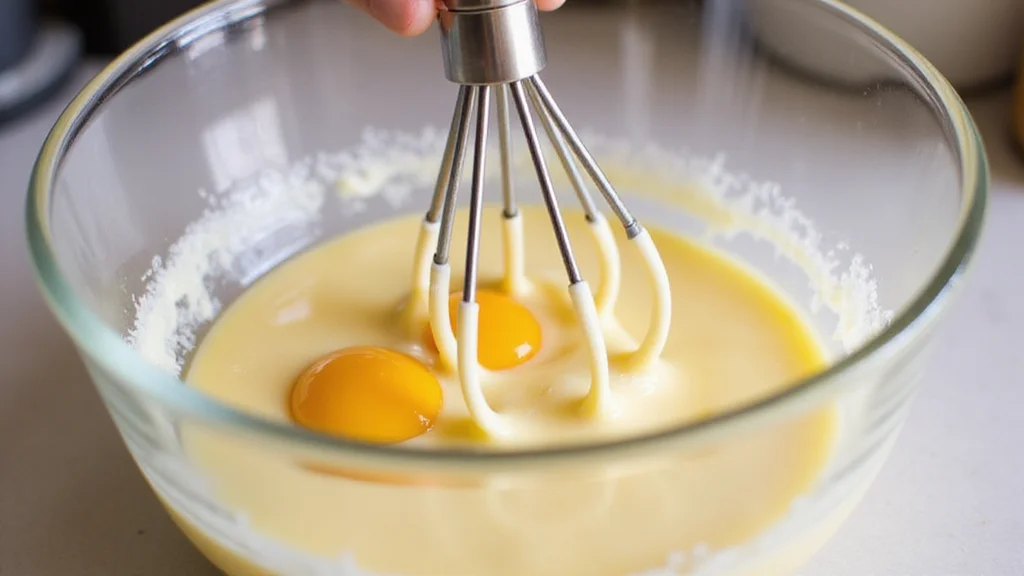 25 Make Ahead Christmas Morning Breakfast Ideas Every Busy Mom Needs (Stress-Free Holiday) - Step 2: Whisk Eggs and Milk