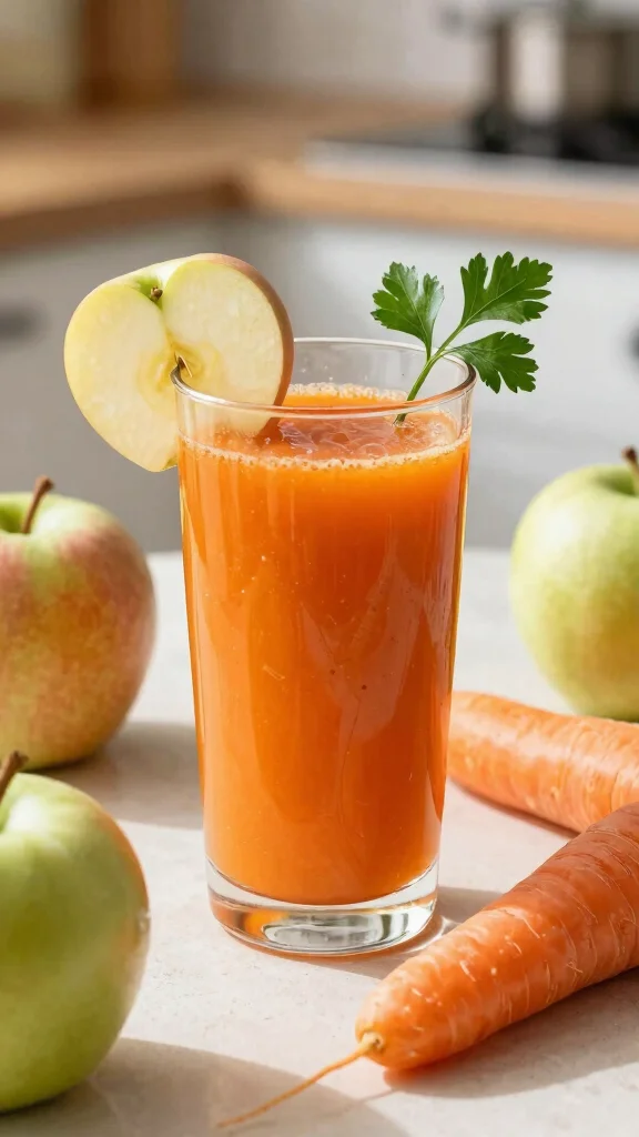 10 Apple Juice Recipes That Taste Better Homemade - 10. Apple Carrot Juice 1
