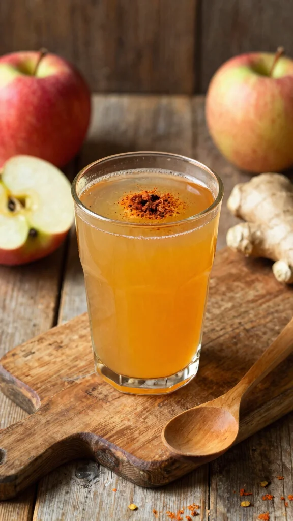 10 Apple Juice Recipes That Taste Better Homemade - 2. Spiced Apple Ginger Juice 1