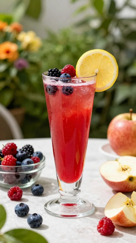 10 Apple Juice Recipes That Taste Better Homemade - 3. Apple Berry Fusion Juice 1