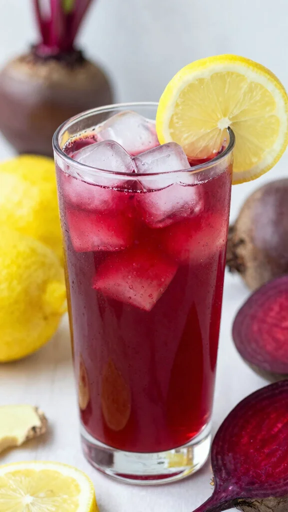 10 Beet Juice Recipes for a Bright and Earthy Health Boost - 7. Beet and Ginger Lemonade 1