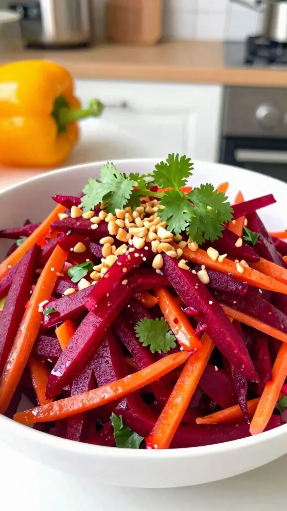 10 Beetroot Salads That Are Fresh and Colorful - 7. Thai Beetroot Salad 1