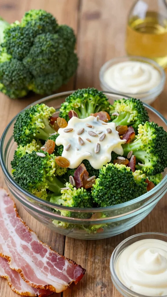 10 Broccoli Salads That Are Crisp and Crowd-Pleasing - 1. Classic Broccoli Salad with Raisins and Bacon 1
