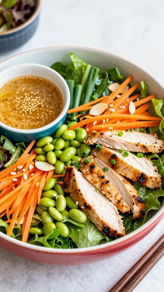 10 Cobb Salad Recipes for a Filling Lunch or Dinner - 4. Asian-Inspired Cobb Salad 1