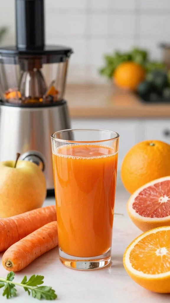 10 Delicious Carrot and Apple Juice Recipes for Everyday Health - 5. Carrot-Apple Citrus Burst 1