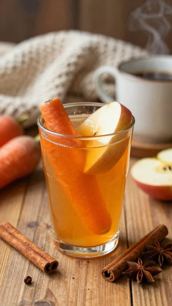 10 Delicious Carrot and Apple Juice Recipes for Everyday Health - 6. Spiced Carrot-Apple Tonic 1