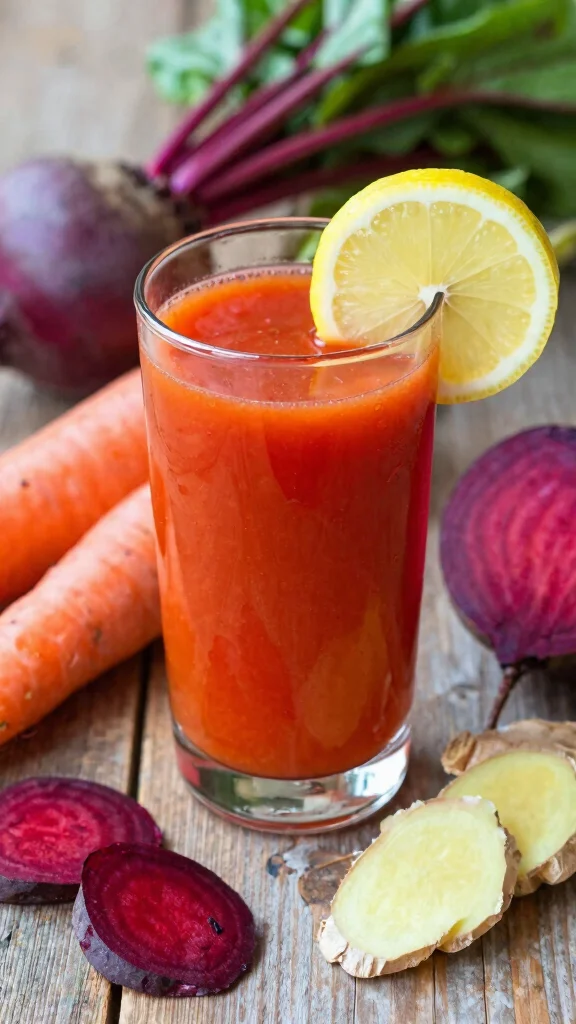 10 Detoxifying Juice Recipes with Beetroot and Carrot - 1. Classic Beetroot and Carrot Juice 1