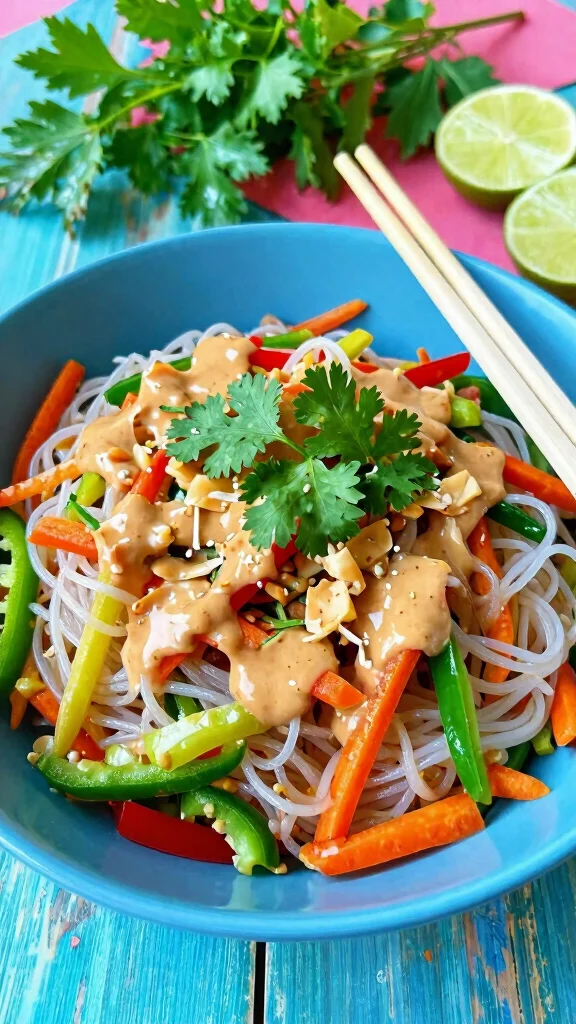 10 Gluten Free Salads for Fresh and Easy Meals - 7. Thai Noodle Salad 1