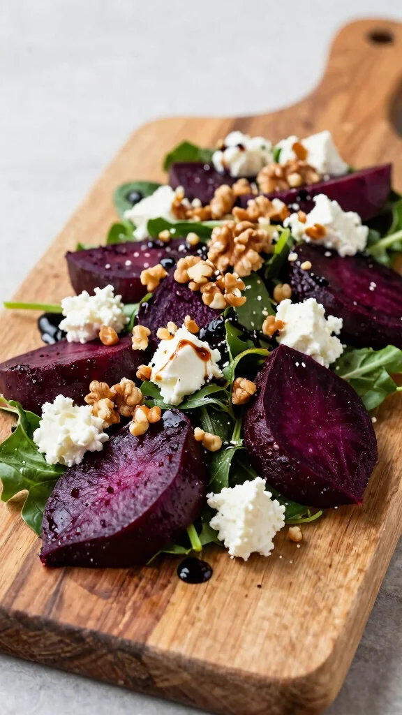 10 Green Salads That Go Beyond Basic Lettuce - 8. Roasted Beet and Goat Cheese Salad 1