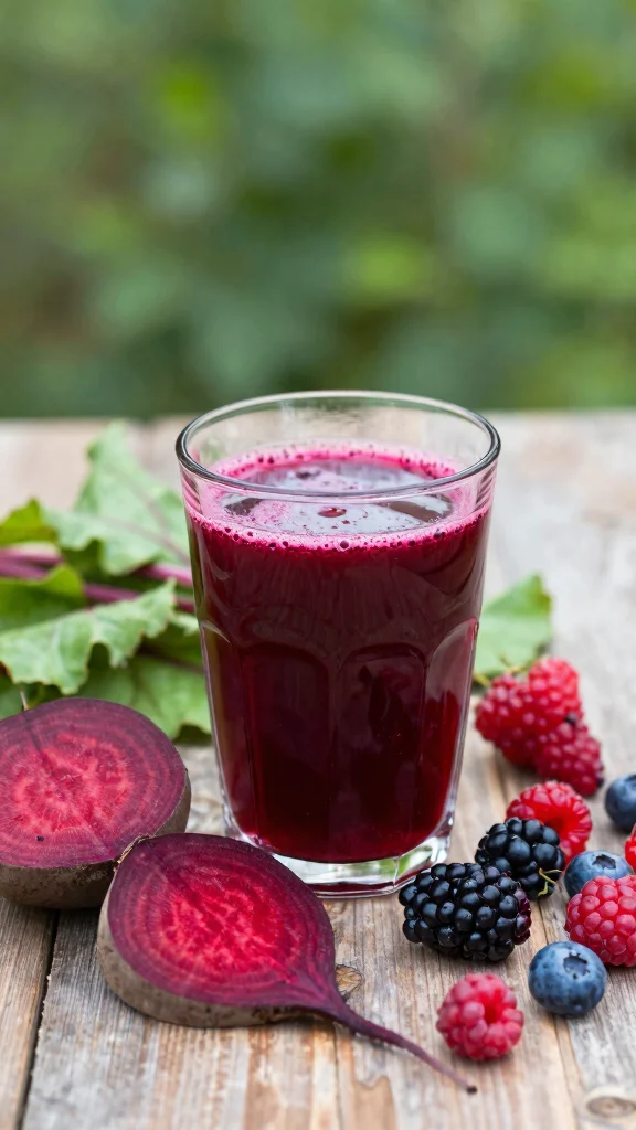 10 Healthy Juice Recipes for Gut Health and Better Digestion - 3. Beet and Berry Bliss 1