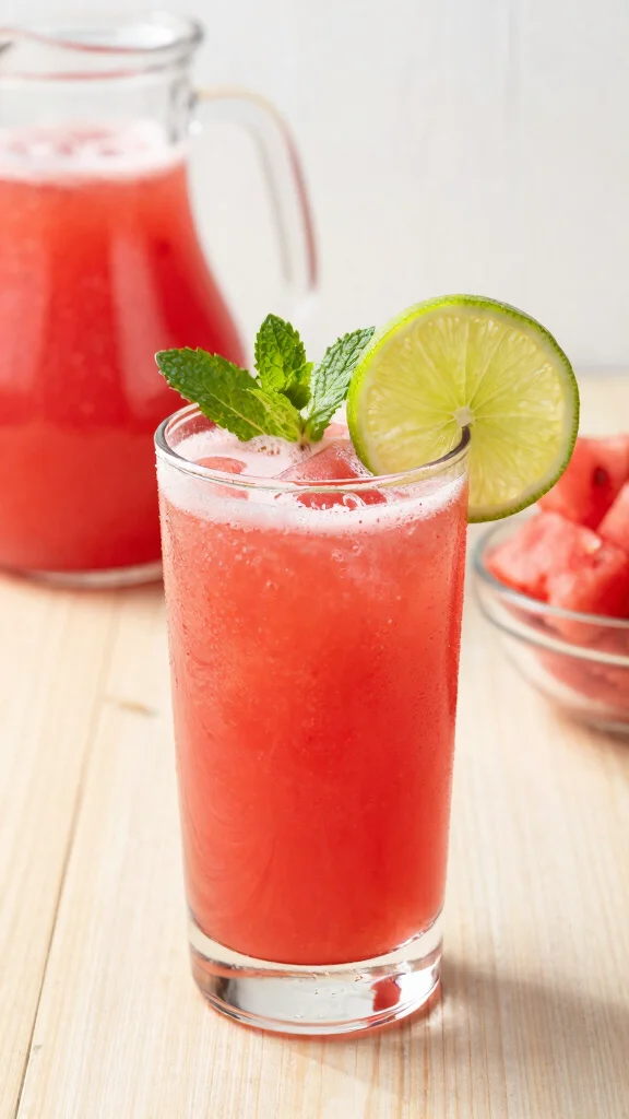 10 Hydrating Watermelon and Lime Juice Recipes for Hot Days - 1. Classic Watermelon Lime Cooler 1