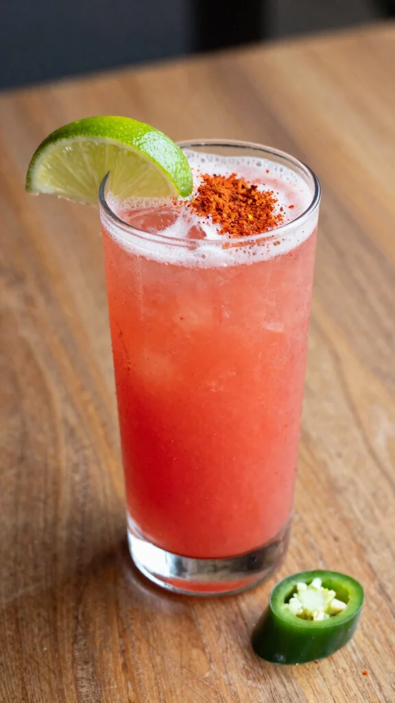 10 Hydrating Watermelon and Lime Juice Recipes for Hot Days - 5. Spicy Watermelon Lime Juice 1