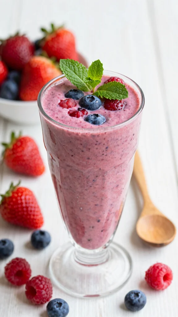 10 Juice Cleanse Recipes for a Simple At-Home Reset - 3. Berry Blast Smoothie 1