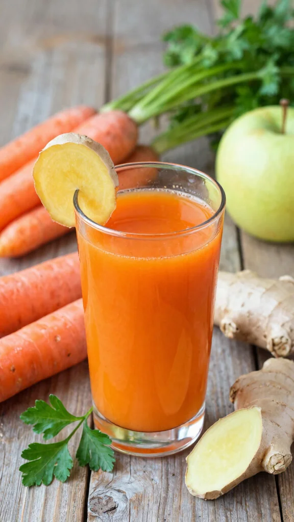 10 Juice Cleanse Recipes for a Simple At-Home Reset - 5. Carrot Ginger Glow 1
