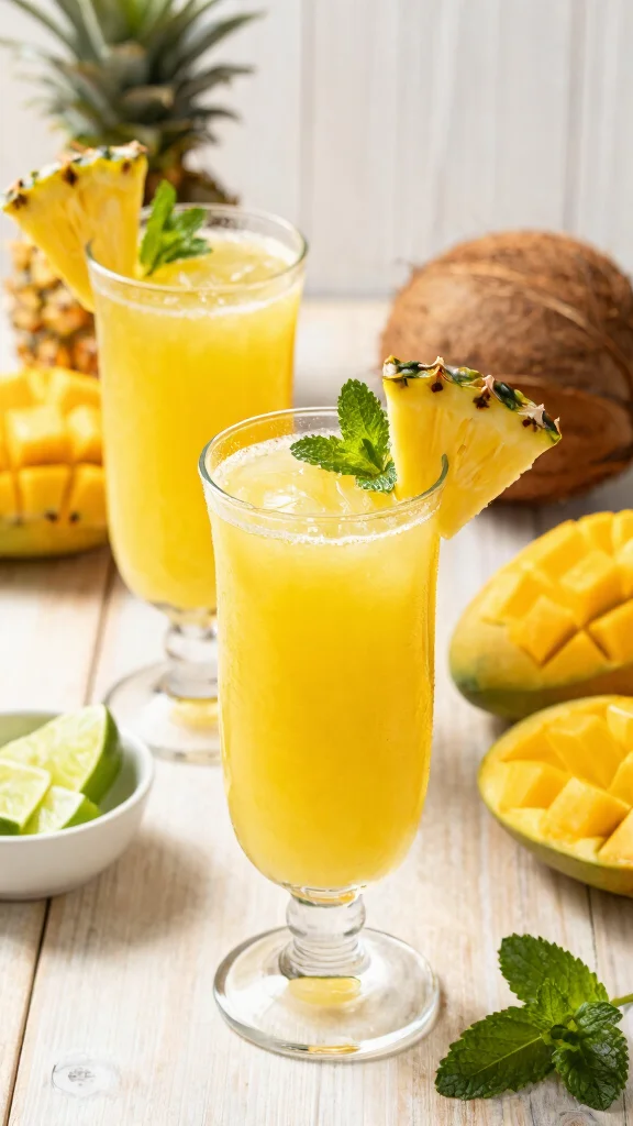 10 Juice Extractor Recipes for Fresh Homemade Drinks - 1. Tropical Paradise Juice 1