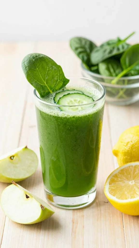 10 Juice Extractor Recipes for Fresh Homemade Drinks - 2. Green Detox Juice 1