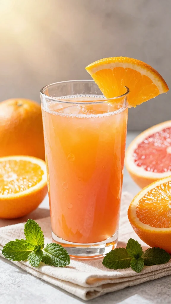 10 Juice Extractor Recipes for Fresh Homemade Drinks - 6. Citrus Sunrise Juice 1