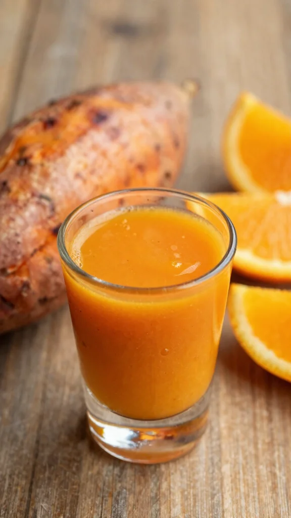 10 Juice Shot Recipes for Quick Wellness Boosts - 8. Sweet Potato Vitality Shot 1