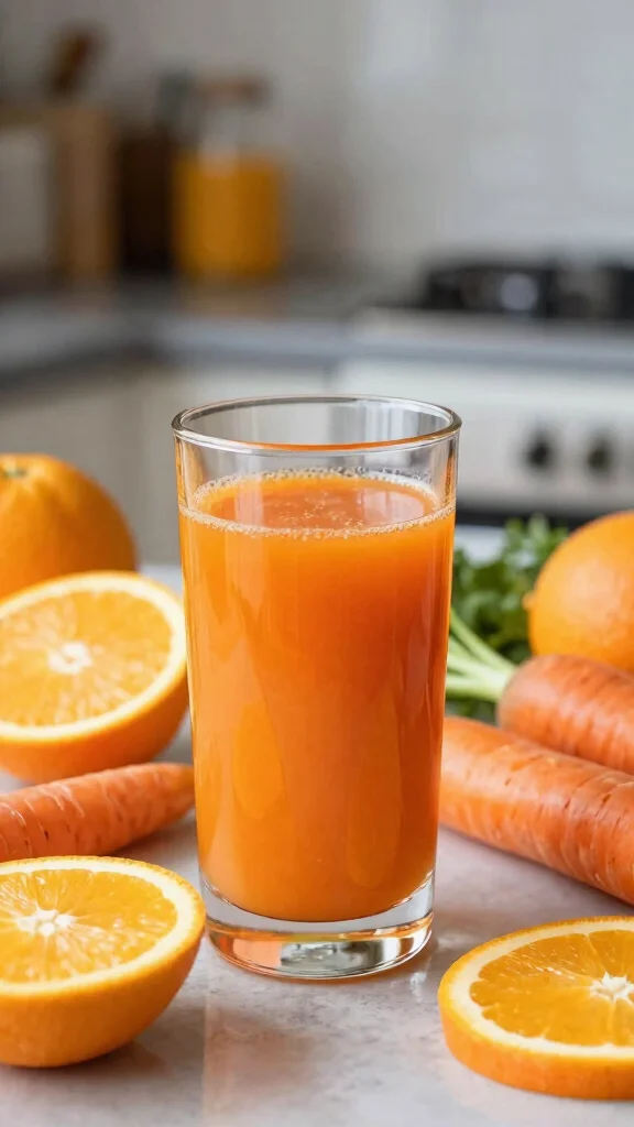10 Low-Sugar Juice Recipes for Natural Diabetes Control - 5. Carrot Citrus Delight 1
