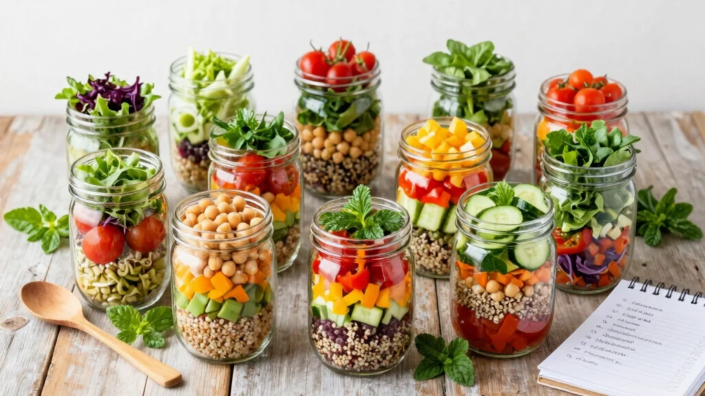 10 Mason Jar Salads for Busy Weekday Lunches