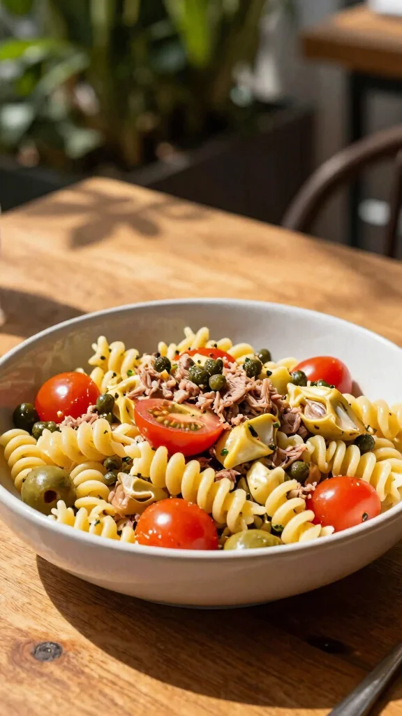 10 Nicoise Salad Ideas for a Light and Elegant Meal - 4. Mediterranean Pasta Nicoise Salad 1