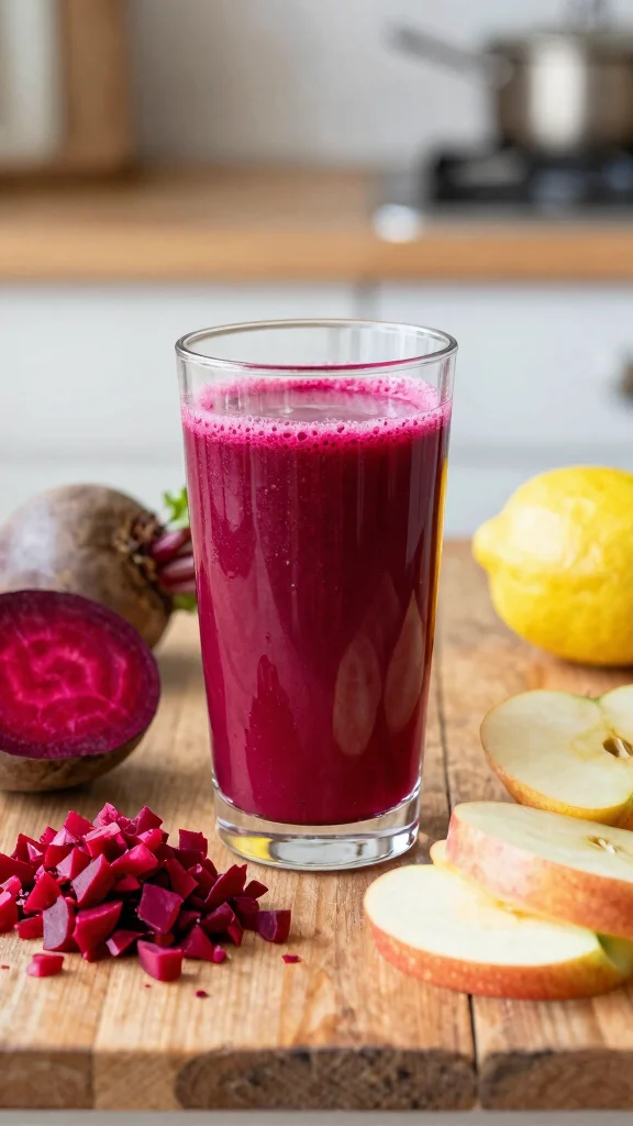 10 Nutrient-Rich Juice Recipes for Healthy Hair and Nail Growth - 5. Beetroot Beauty Booster 1