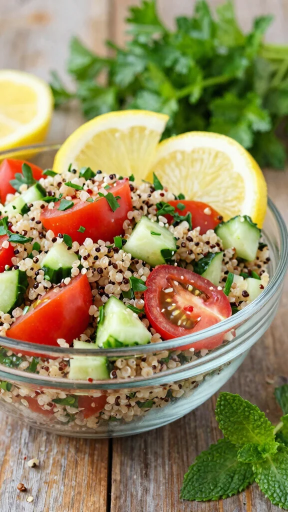 10 Picnic Salads That Travel Well and Taste Great - 1. Quinoa Tabbouleh Salad 1