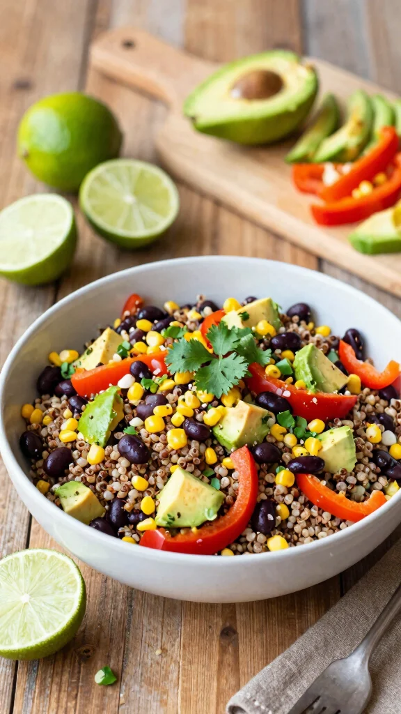 10 Quinoa Salads Recipes for Easy Meal Prep - 2. Southwest Quinoa Salad 1