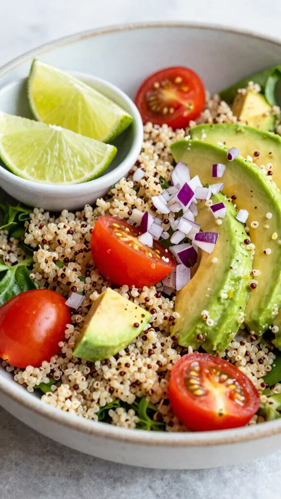 10 Salads That Go with Pizza for a Balanced Meal - 5. Quinoa Salad with Avocado 1