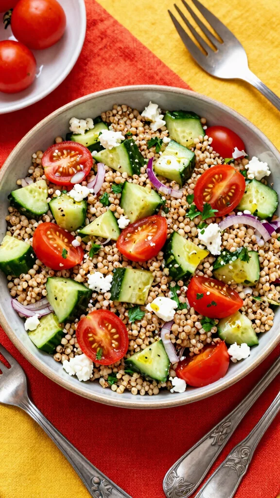 10 Salads to Go with Lasagna for Family Dinner Night - 3. Mediterranean Quinoa Salad 1