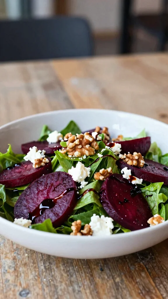 10 Salads to Go with Steak for an Easy Dinner Menu - 4. Roasted Beet and Goat Cheese Salad 1