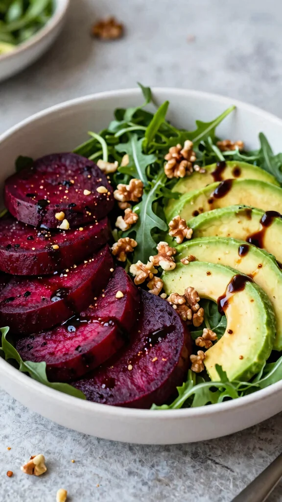10 Salads with Avocado You'll Want to Make on Repeat - 9. Beet and Avocado Salad 1