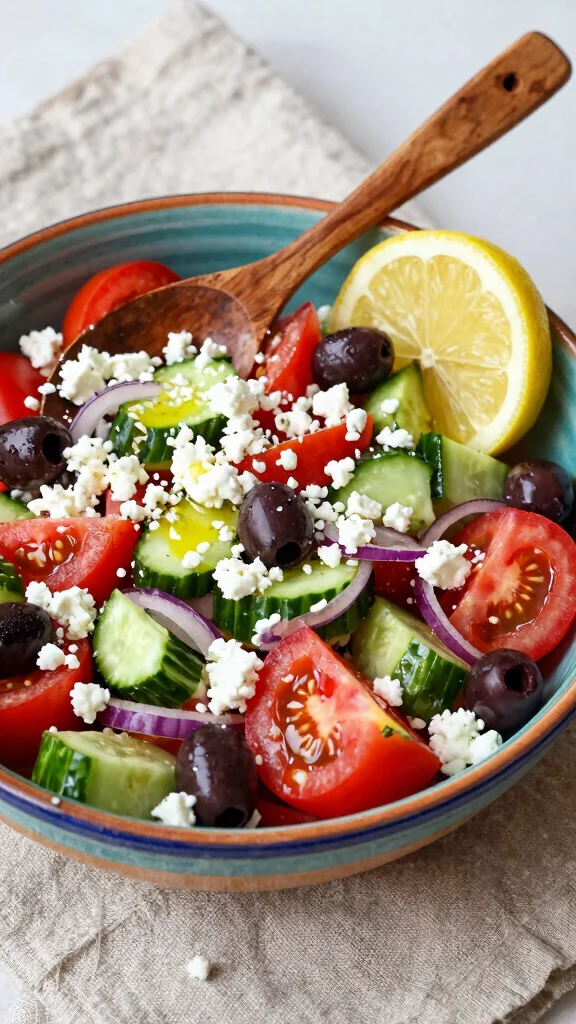 10 Salads with Feta Cheese for Quick Mediterranean Meals - 1. Classic Greek Salad 1