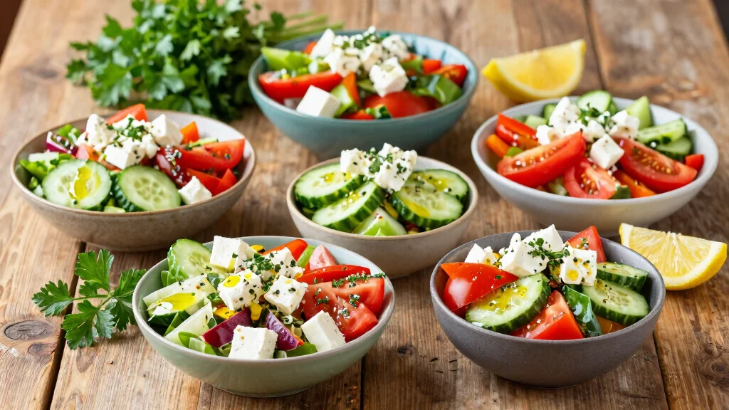 10 Salads with Feta Cheese for Quick Mediterranean Meals