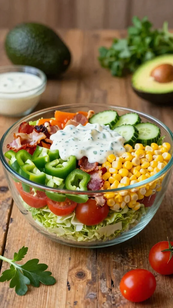10 Seven-Layer Salads Worth Bringing to Any Party - 1. Classic Seven-Layer Salad 1