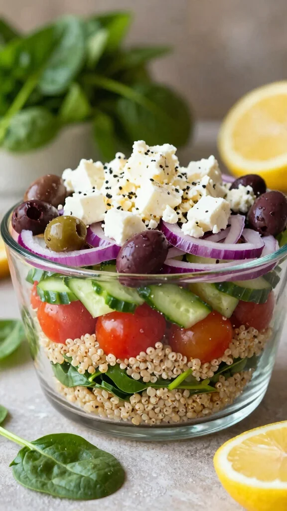 10 Seven-Layer Salads Worth Bringing to Any Party - 2. Mediterranean Seven-Layer Salad 1