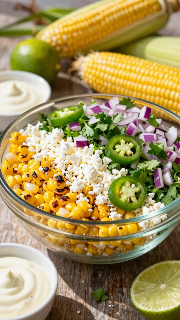 10 Seven-Layer Salads Worth Bringing to Any Party - 7. Mexican Street Corn Seven-Layer Salad 1