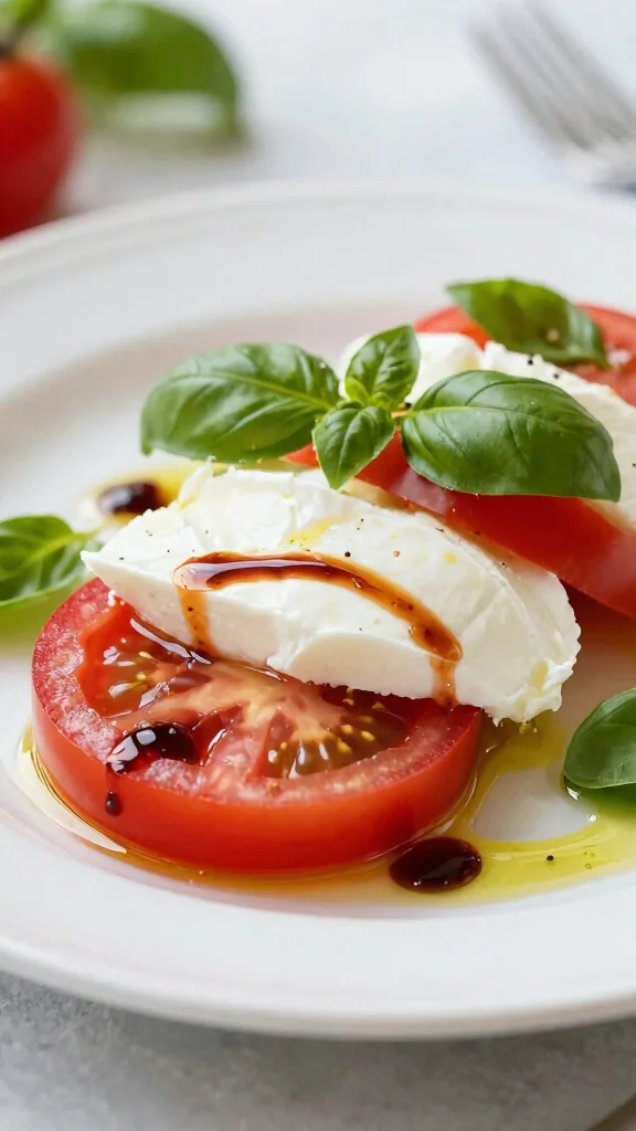 10 Simple Salads with Minimal Ingredients - 4. Caprese Salad 1