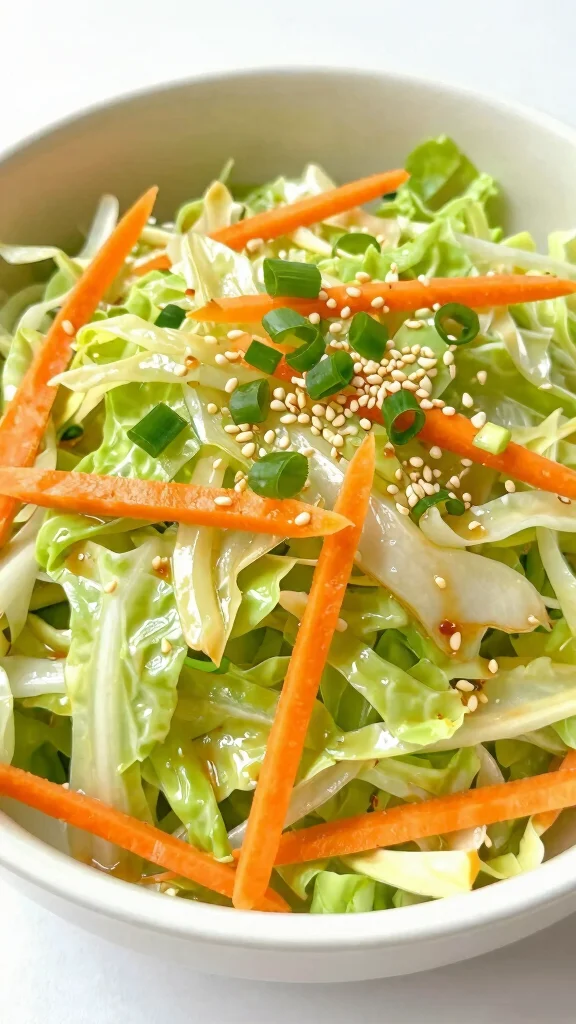 10 Simple Salads with Minimal Ingredients - 7. Asian Cabbage Salad 1