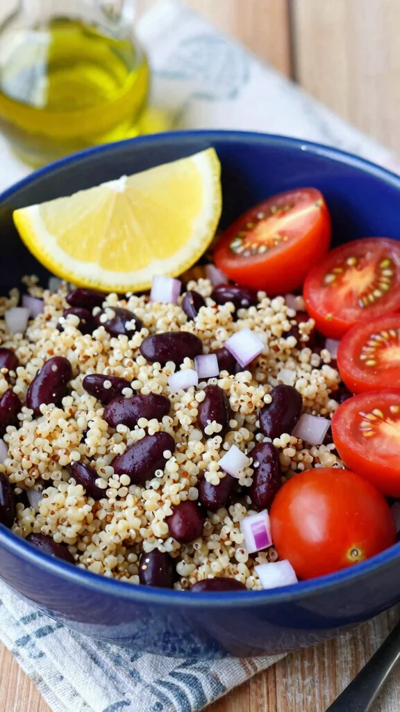 10 Three-Bean Salads That Are Easy and Budget-Friendly - 4. Bean and Quinoa Salad 1